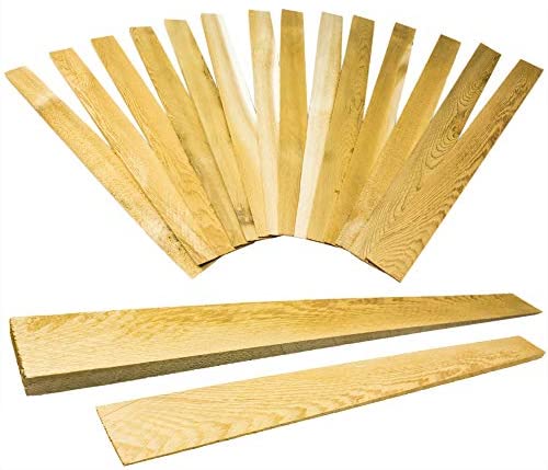 Pro Projects Extra Long 15in Tapered Cedar Wood Shims, 13 Pack. Perfect Weather Resistant Home Improvement Tool for Installing Doors, Windows, & Cabinets, Leveling Floors & DIY Remodeling Projects